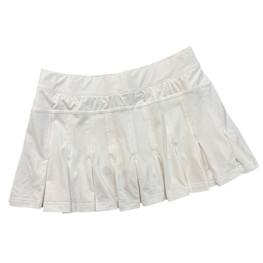 Adidas x Stella McCartney | Barricade Tennis Skort in White, Size IT 40/US 8 (M) - Picture 5 of 12
